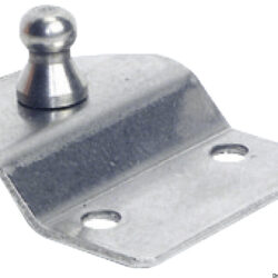Piastrina inox sbalzo con sfera