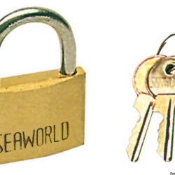 Lucchetto bronzo/inox mm 30