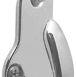Gancetto ottone cromato 45x33mm