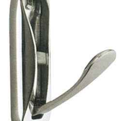 Appendiabiti ottone lucido 75x25 mm
