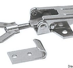 Chiusura a leva inox 250kg