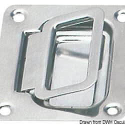 Maniglia inox 57x77 mm
