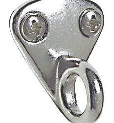 Piastrina inox 27x30 mm 1 CF(10 PZ)
