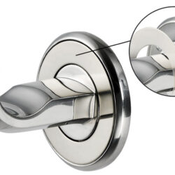 Gancio inox ad alta resistenza 73,6x67,7x57,3 mm