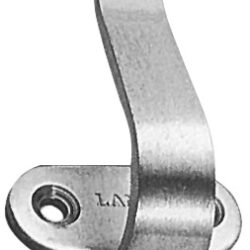 Gancio inox parete mm 40