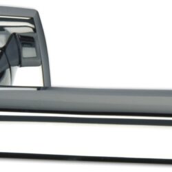 Coppia maniglie Square in ottone cromato