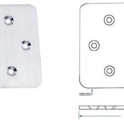 Maxi cerniera 130x100 mm