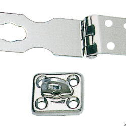 Ferma gavoni inox 64x29 mm