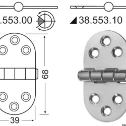 Cerniera inox