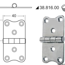 Cerniera inox