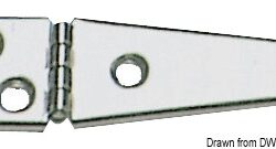 Cerniera inox stampata 103x32