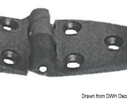 Cerniera nylon mm.54x38 nera
