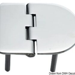 Cerniera inox mm83x65