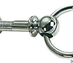 Anello snodato ottone cromato50 mm