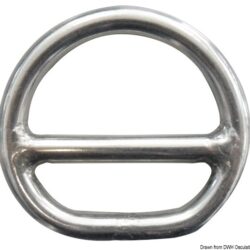Mezzoanello barra inox 6x50 mm