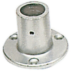 Basetta lega leggera 90° 25 mm