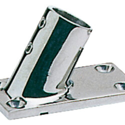 Base inox pulpito 60° 22 mm