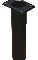 Portacanne polipr. quadrato UV stab. nero 230 mm
