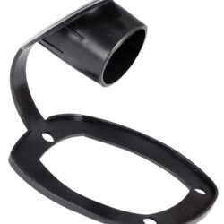 Chiusura PVC portacanna nero