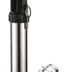 Portacanna a parete acciaio inox 1 posto