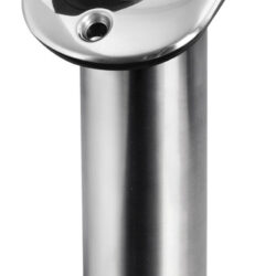 Portacanne incasso inox 42 mm75°
