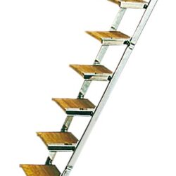 Passerella scaletta inox 150 cm