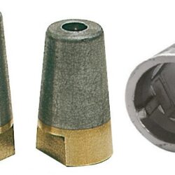 Solo anodo per assi 55 mm Alluminio