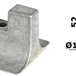 Anodo piede Yamaha 300/350 HP