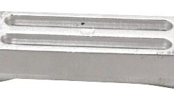 Anodo alluminio a piastra per35/50 HP