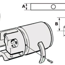 Kit anodi magnesio Volvo SailDrive 3 p.