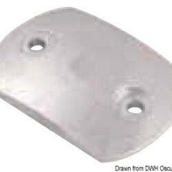 Piastra zinco mm 80x55