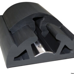 Profilo parabordo Bino nero 65 mm - 12 mt