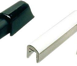 Profilo parabordo bianco 33 x30 mm