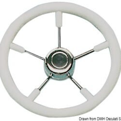 Volante mm 350 bianco
