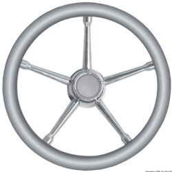 Volante A inox/grigio 350 mm