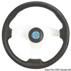 Volante Technic nero/argento