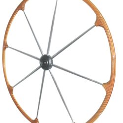 Timone inox teak 900 mm