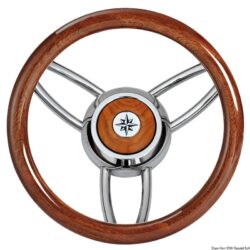 Volante Bliz legno lucido mogano