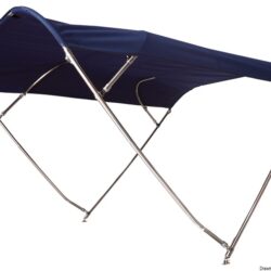 Capottina inox pieghevole 215/230 cm
