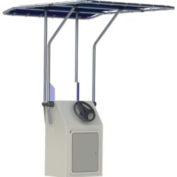 T-Top Alluminio retrattile 1,05 X 1,35 mt