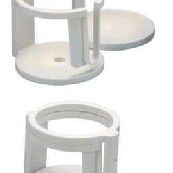 Portabicchieri-portatazza Swing-Out 1/2 posti