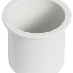Porta bicchieri ad incasso ABS bianco