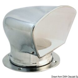 Manica a vento inox Deluxe