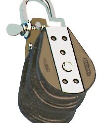 Bozzello sfere 2 pulegge grillo 14x76