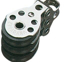 Bozzello 3 pulegge 6x25