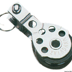 Bozzello 1 puleggia girevole 8x25