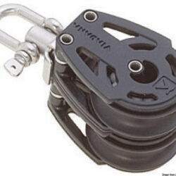 Bozzello 2 pulegge (testa universale) A