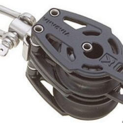 Bozzello 2 pulegge (testa universale) arricavo A