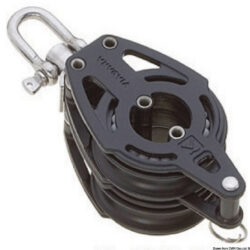 Bozzello 2 pulegge (testa universale) arricavo B