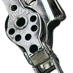 Bozzello inox 2 pulegge arricavo strozzatore 17x5